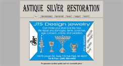 Desktop Screenshot of antiquesilverrestorationshop.com